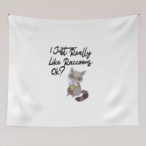 Item preview, Realmente me gustan los mapaches. designed and sold by shaakir.