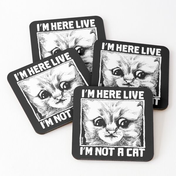Item preview, I'm Not A Cat designed and sold by RobIsrael77.