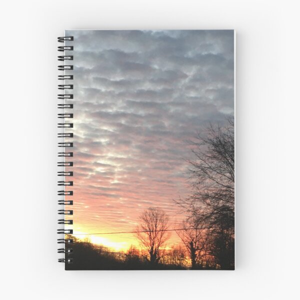 Item preview, Skyward View of Clouds Making Pattern in Sky designed and sold by Taleta Hollis.