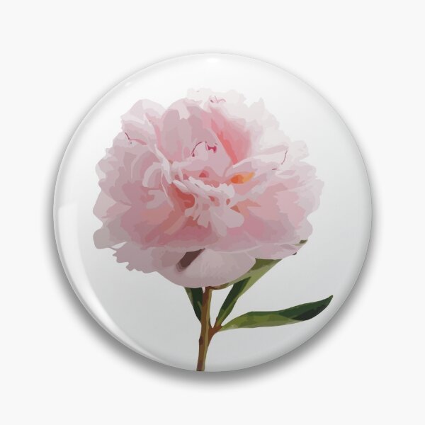 Item preview, Realistic peony illustration pink pattern designed and sold by DunyaK.