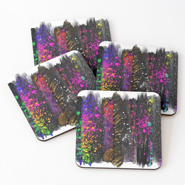 Item preview, NEON RAINBOW COLOR SPLASH designed and sold by wildwhimsical.