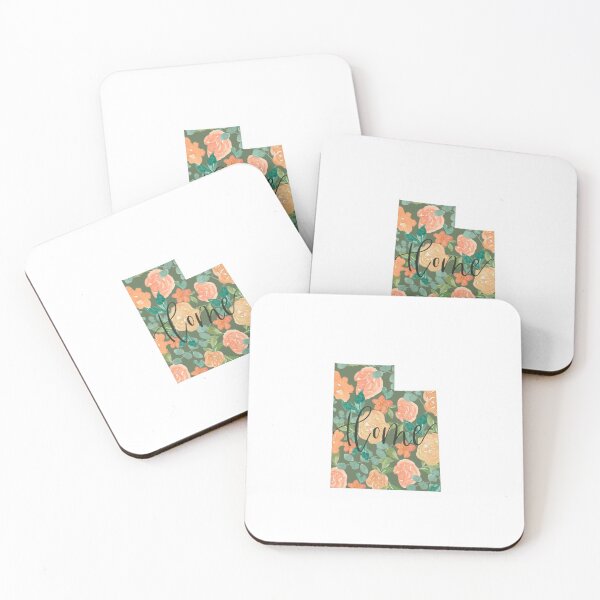 Item preview, home Utah watercolor floral designed and sold by Oliwill1.