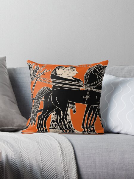 Hermes Horses Pillows Cushions for Sale Redbubble