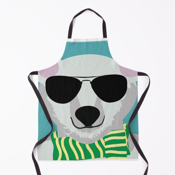 Item preview, Cute cool white bear pattern designed and sold by myseptember18th.