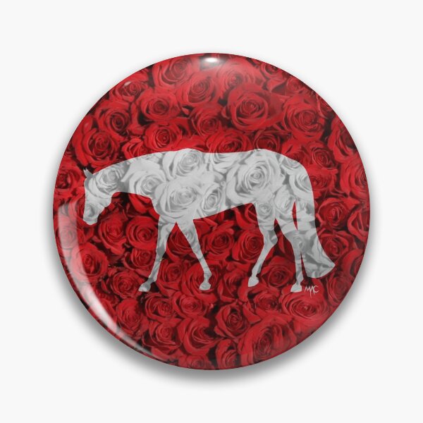 Item preview, Quarter Horse - White Roses designed and sold by Maria Adriana Casas.