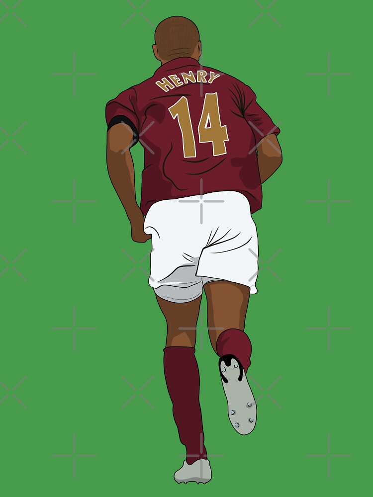 Thierry Henry Arsenal 90's Baby One-Piece for Sale by hanchaz