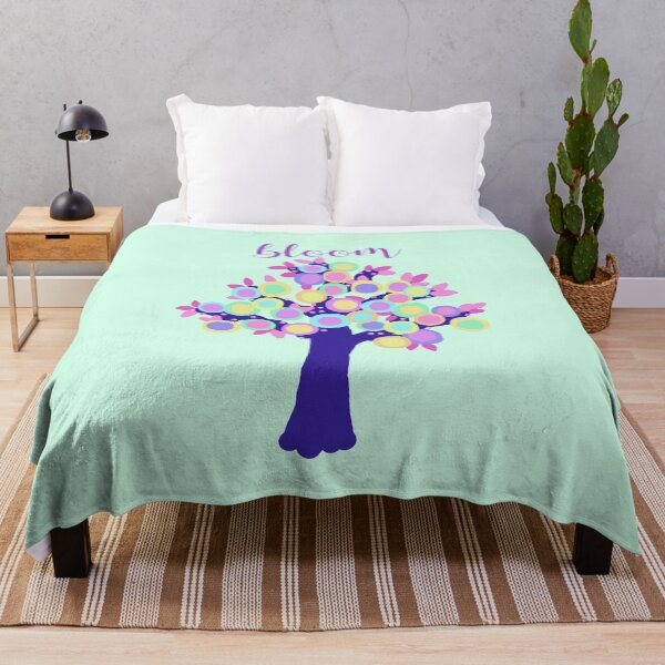 Item preview, Bloom Tree in Purples designed and sold by Whoopsidoodle.