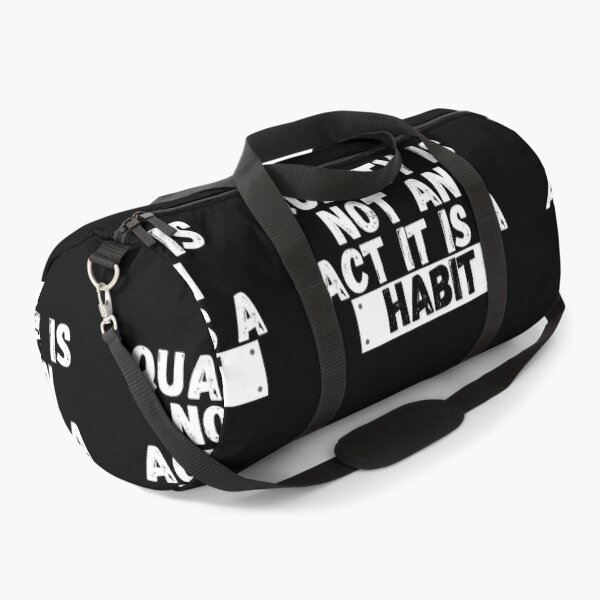 Item preview, Quality Is Not An Act It Is A Habit designed and sold by hopeart-.