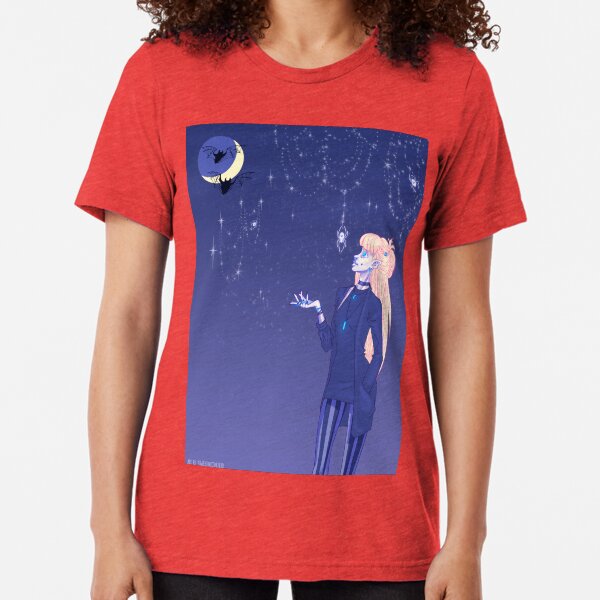 Spiderweb Stars Tri-blend T-Shirt