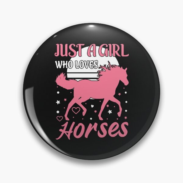 Item preview, Just A Girl Who Loves Horses  designed and sold by Best Designer.