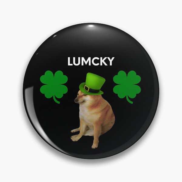 Item preview, Lucky Cheems designed and sold by SciathDe.