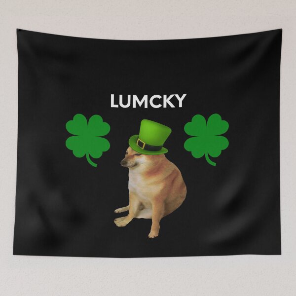 Item preview, Lucky Cheems designed and sold by SciathDe.