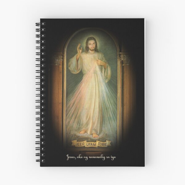 Item preview, Divine Mercy Image in Filipino designed and sold by ArmorOfGodStore.