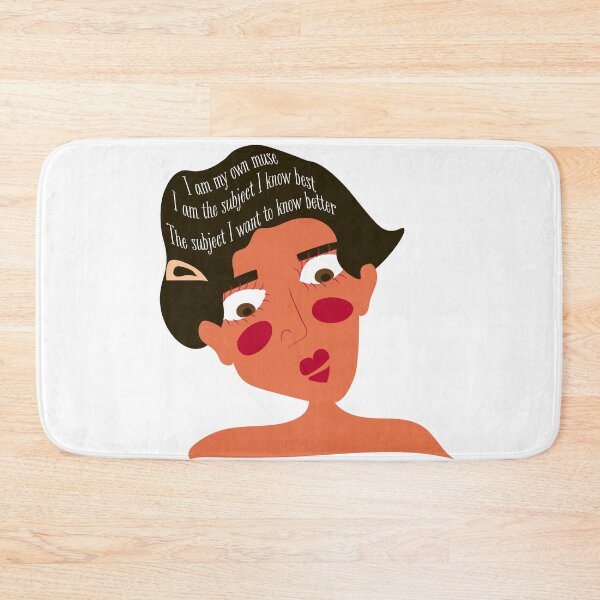 Artikelvorschau, Frida Kahlo Satz mit Illustration entworfen und verkauft von Gabrielle Freitas.