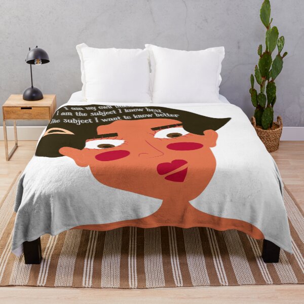 Artikelvorschau, Frida Kahlo Satz mit Illustration entworfen und verkauft von Gabrielle Freitas.