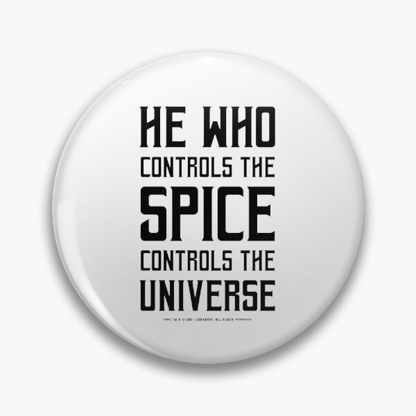 Item preview, Dune - He who controls the Spice controls the universe (Black) - designed and sold by Printerially.