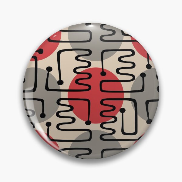 Artikelvorschau, Mid Century Modern Atomic Polka Dot Pattern 231 entworfen und verkauft von tonymagnerart.