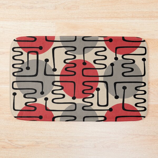 Item preview, Mid Century Modern Atomic Polka Dot Pattern 231 designed and sold by tonymagnerart.