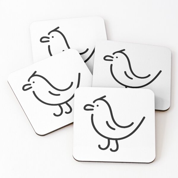 Item preview, Seagull line art designed and sold by spontania.