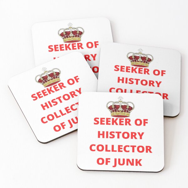 Item preview, Funny Metal Detecting T-Shirt.....Junk Collector designed and sold by kawrdesigns.