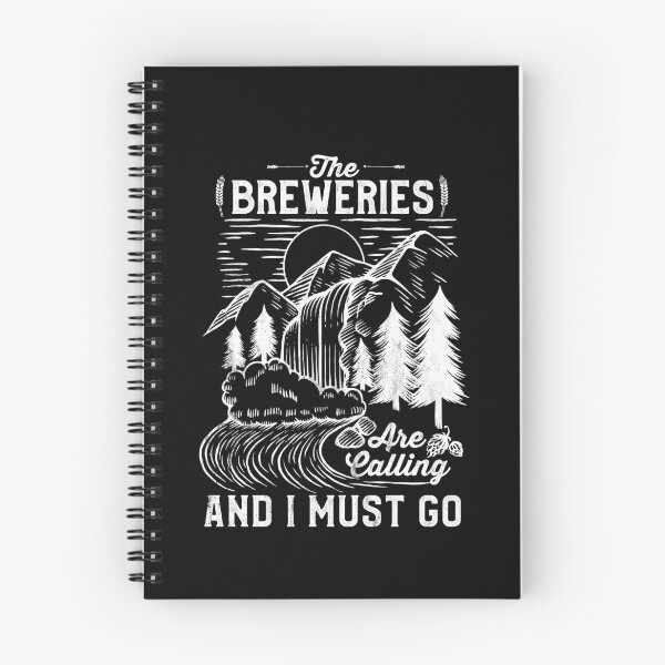 Artikelvorschau, The Breweries are calling and I must Go.  Craft Beer Brewery entworfen und verkauft von majuga.