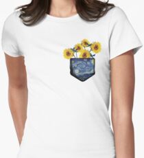 Camiseta entallada para mujer Bolsillo lleno de sol