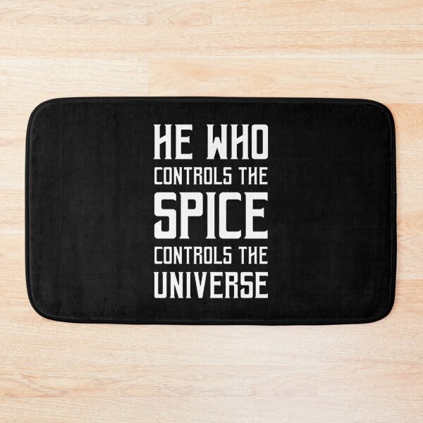 Item preview, Dune - He who controls the Spice controls the universe (White) - designed and sold by Printerially.
