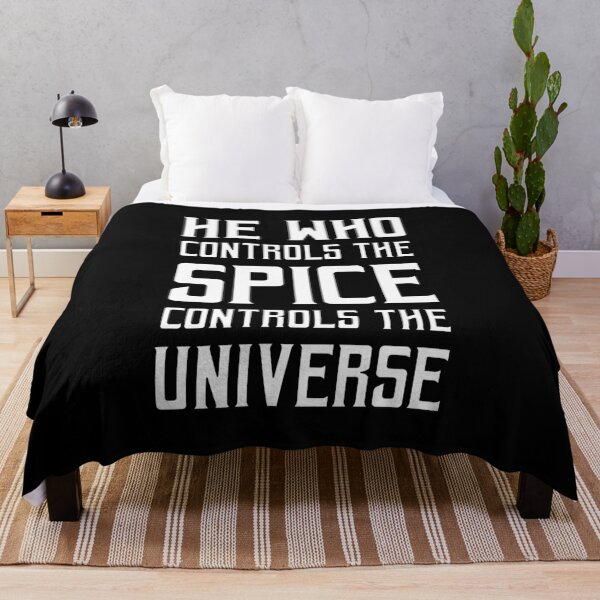 Item preview, Dune - He who controls the Spice controls the universe (White) - designed and sold by Printerially.