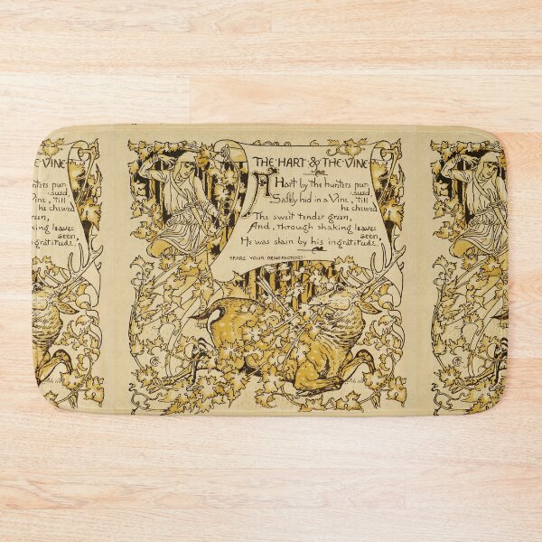 Item preview, THE HART ,THE VINE AND THE ARCHER Art Nouveau Aesop Fables designed and sold by BulganLumini.