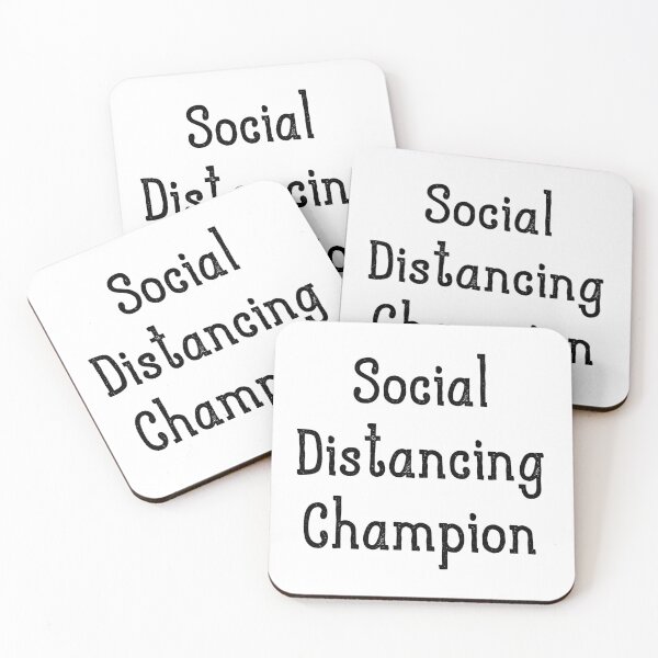 Item preview, Copy of Social Distancing Champion designed and sold by magnetarball.