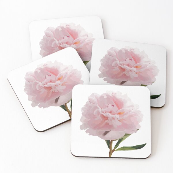 Item preview, Big realistic peony illustration pink designed and sold by DunyaK.