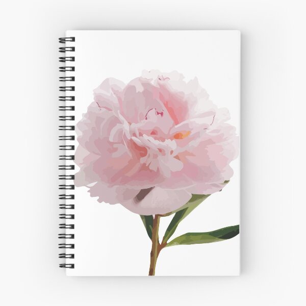 Item preview, Big realistic peony illustration pink designed and sold by DunyaK.