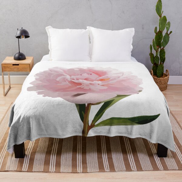 Item preview, Big realistic peony illustration pink designed and sold by DunyaK.