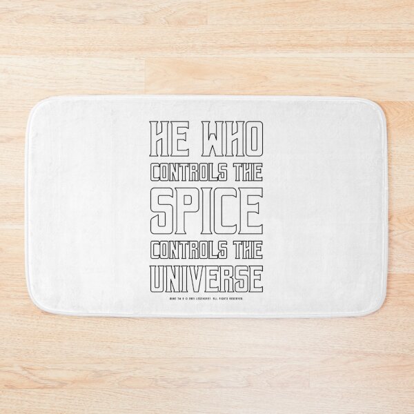 Item preview, Dune - He who controls the Spice controls the universe (Outline) - designed and sold by Printerially.