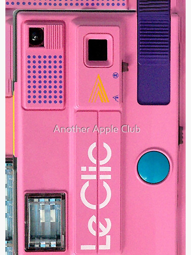 Pink Purple Photographic Vintage Photo Camera LeClic