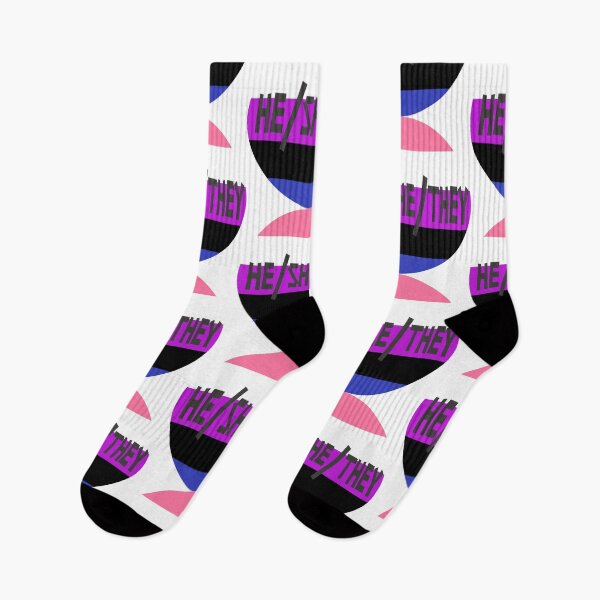 Item preview,  Pronouns He/She/They Genderfluid designed and sold by  NamelessMeowMeow.
