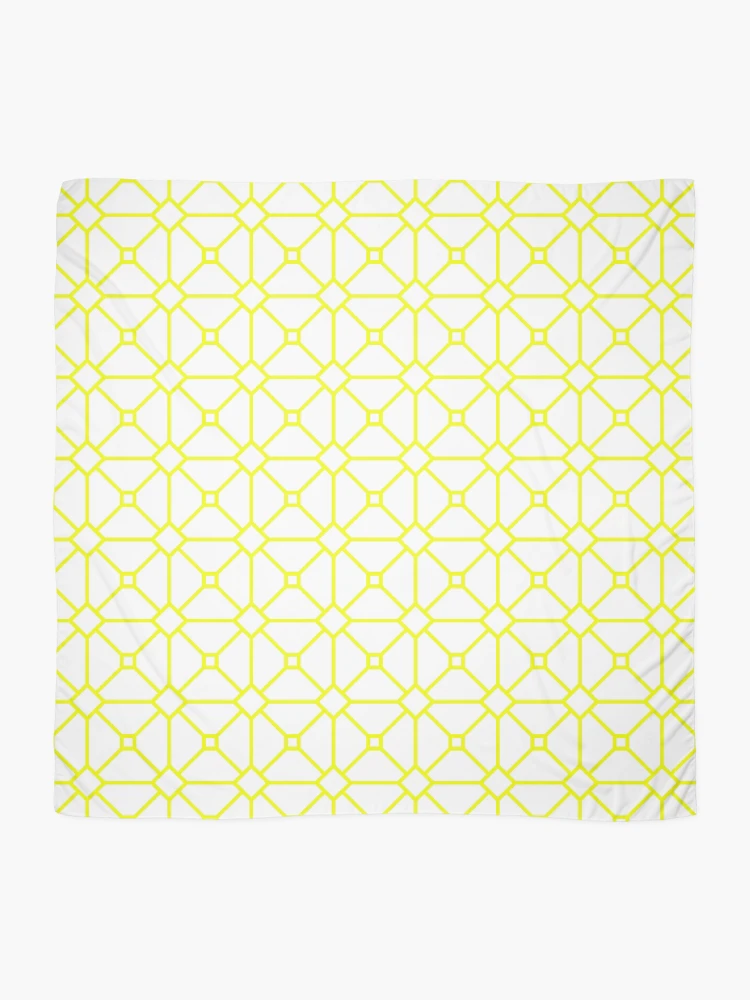 Thumbnail 2 of 3, Scarf, Beautiful yellow pattern designed and sold by Designs-RZ.