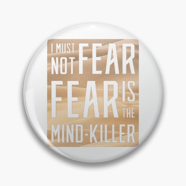 Item preview, Dune - I must not fear. Fear is the mind-killer - Inverted (Light) - designed and sold by Printerially.