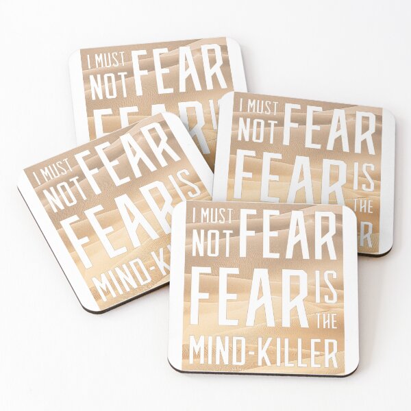 Item preview, Dune - I must not fear. Fear is the mind-killer - Inverted (Light) - designed and sold by Printerially.