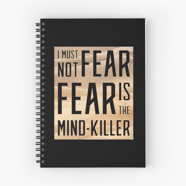 Item preview, Dune - I must not fear. Fear is the mind-killer - Inverted (Transparant Light) - designed and sold by Printerially.