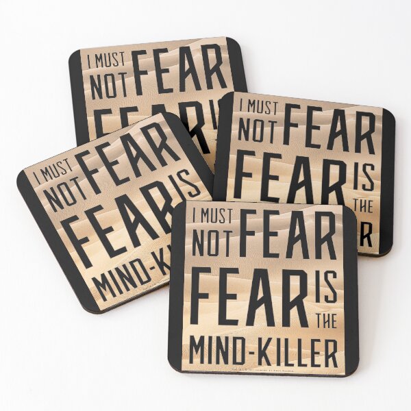 Item preview, Dune - I must not fear. Fear is the mind-killer - Inverted (Transparant Light) - designed and sold by Printerially.