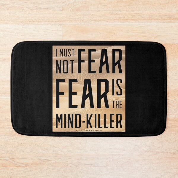 Item preview, Dune - I must not fear. Fear is the mind-killer - Inverted (Transparant Light) - designed and sold by Printerially.