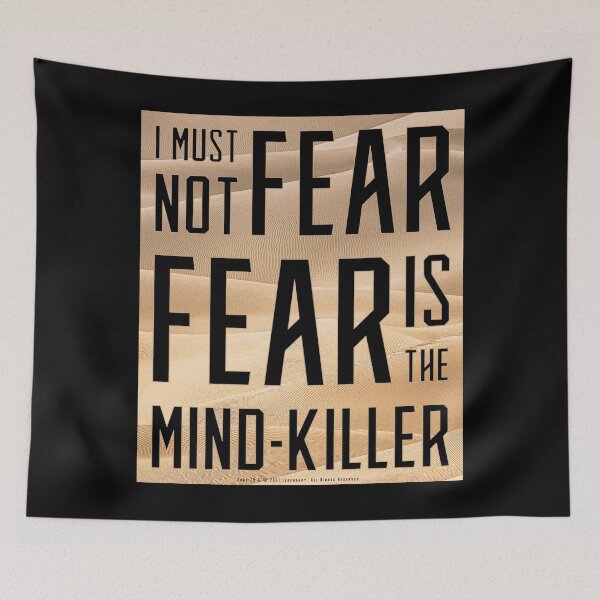 Item preview, Dune - I must not fear. Fear is the mind-killer - Inverted (Transparant Light) - designed and sold by Printerially.