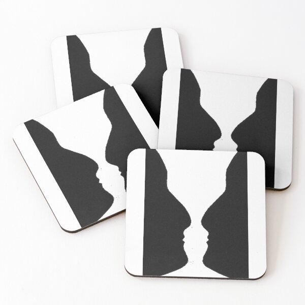 Item preview, Illusion - Glass or face to face designed and sold by ThinkHum.