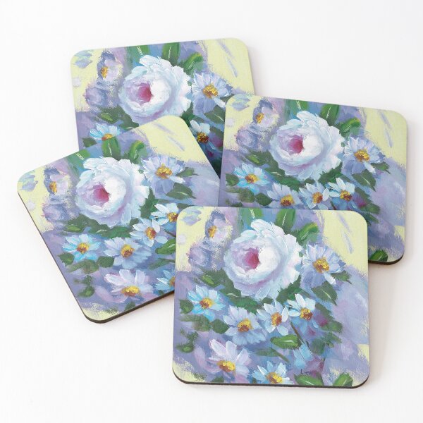 Artikelvorschau, Single White Rose mit Little Daisy entworfen und verkauft von Smalltownart.