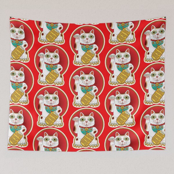 Item preview, Maneki-Neko Lucky Cat designed and sold by O Grimley.