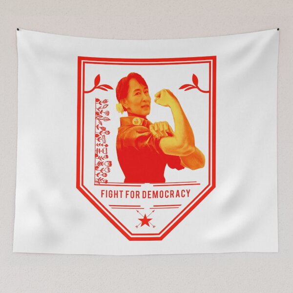 Item preview, Fight For Democracy designed and sold by Karenni.