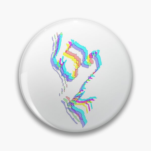 Item preview, Tampa Bay Area Outline Chromata designed and sold by bodiesofwater.