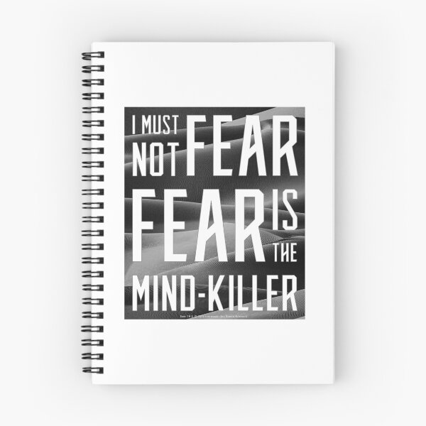 Item preview, Dune - I must not fear. Fear is the mind-killer - Inverted (Dark) - designed and sold by Printerially.