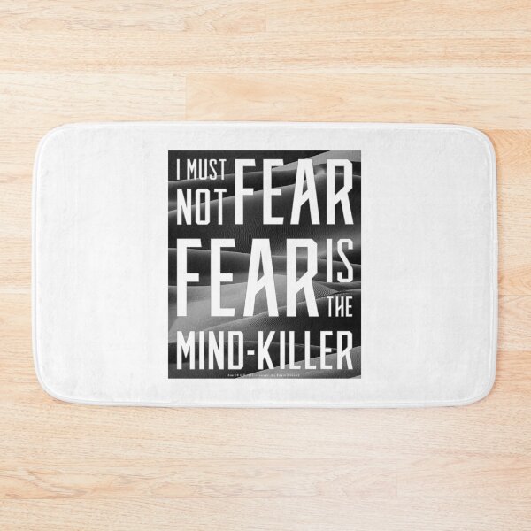 Item preview, Dune - I must not fear. Fear is the mind-killer - Inverted (Dark) - designed and sold by Printerially.